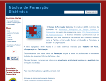 Tablet Screenshot of formacaosistemica.com